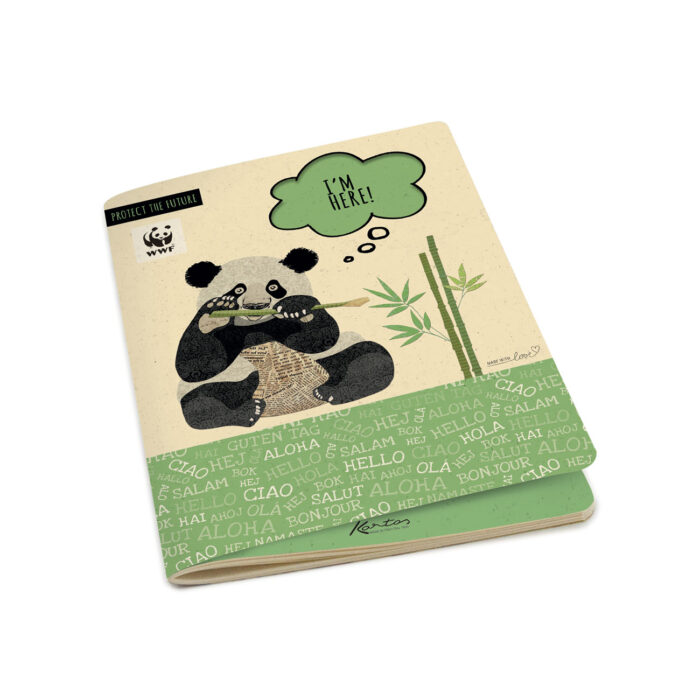 Quaderno A5 Panda