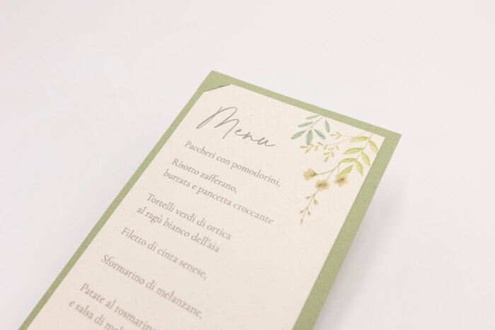 Germogli Menu Con Vassoio - immagine 2