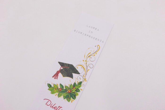 Segralibro laurea bianco - immagine 2